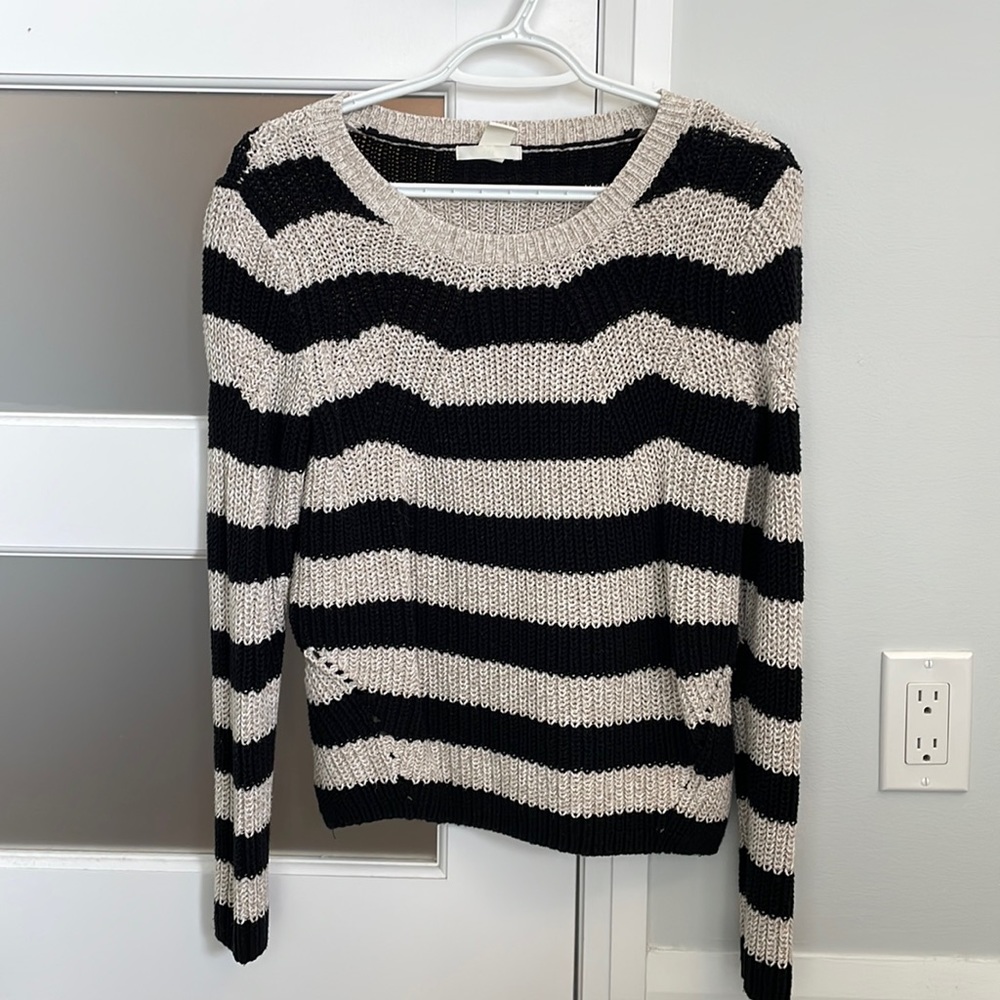 H&M Striped sweater